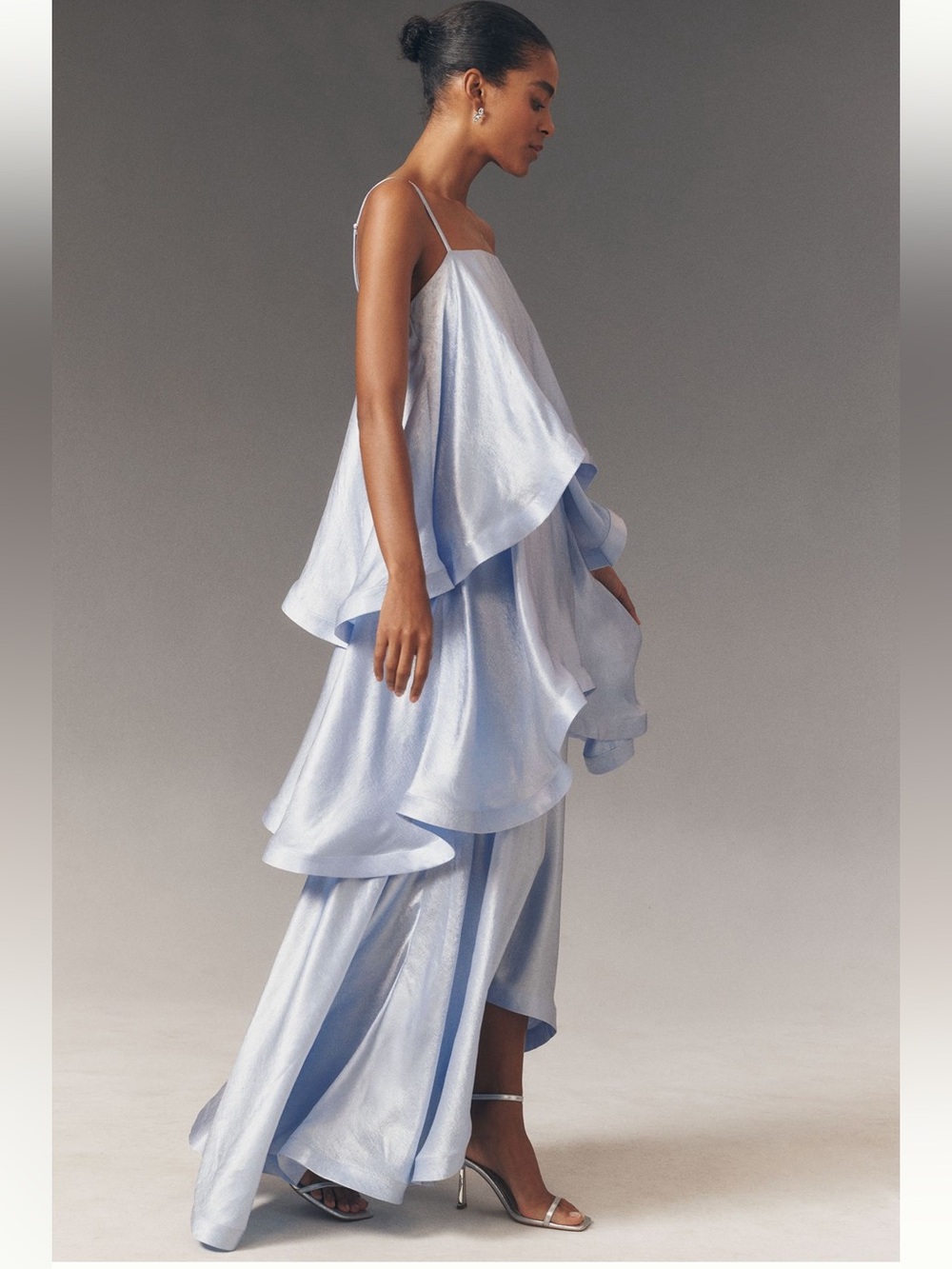Elliatt Tilly Tiered Maxi Dress - Sz XS - Picture 4 of 13